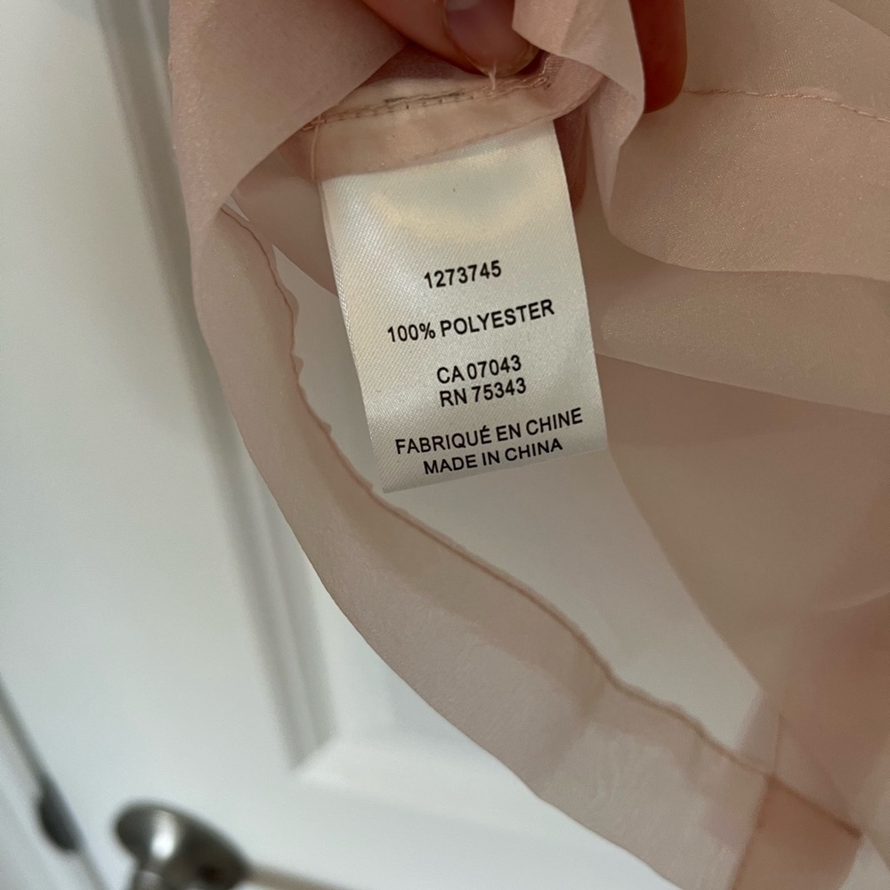 Rachel Zoe Pale Pink Two Piece Set - Picture 8 of 9